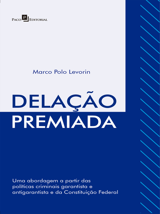 Title details for Delação Premiada by Marco Polo Levorin - Wait list